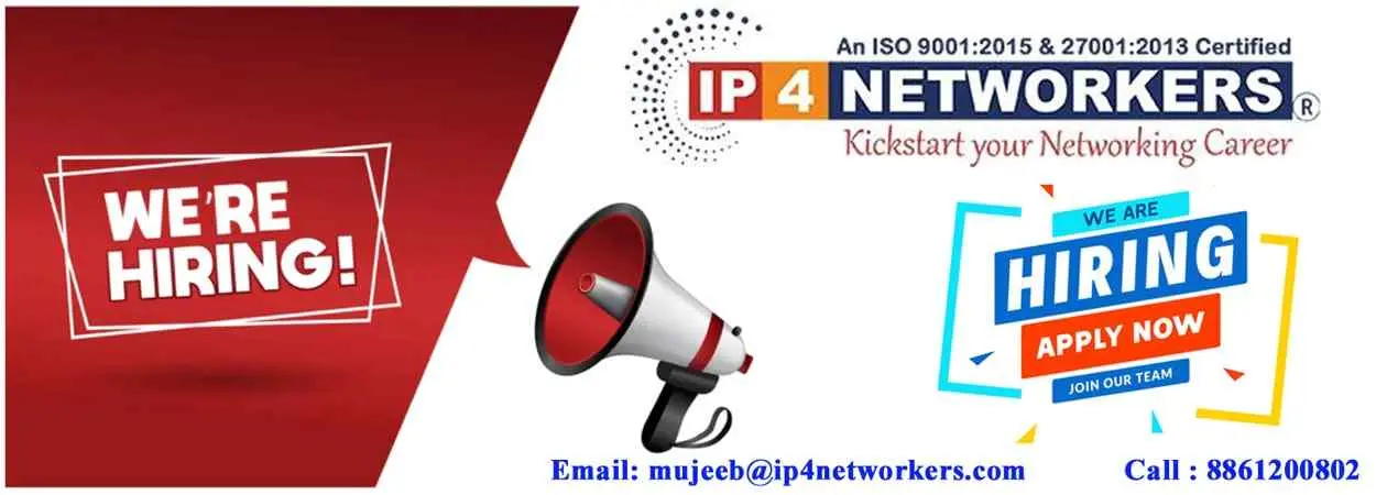 IP4Networkers is Hiring