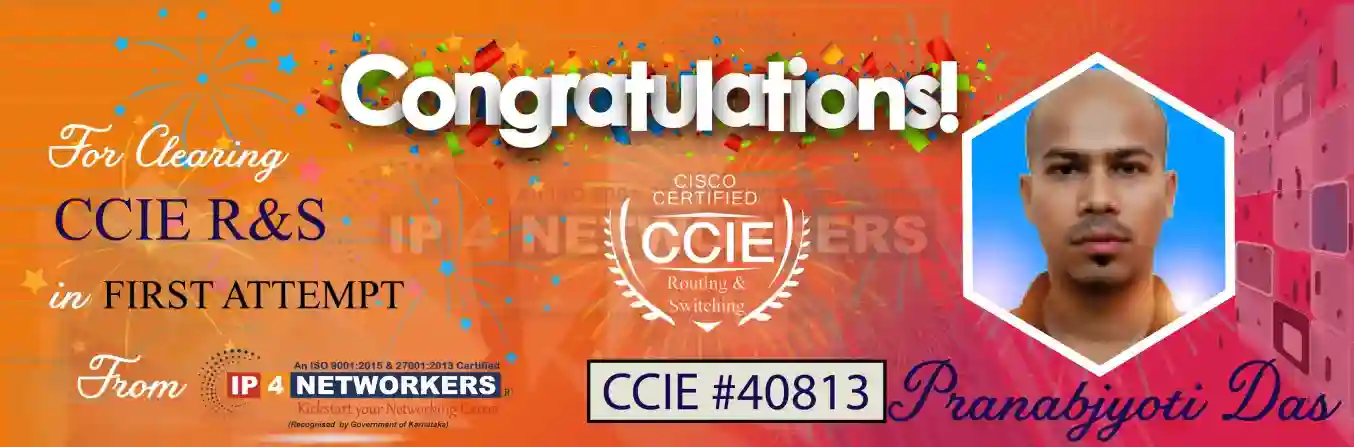 CCIE R&S Trained Student
